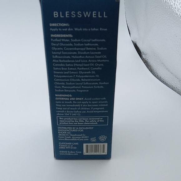 Blesswell Lathering Body Wash Island Breeze Gr Tea - Picture 3 of 3